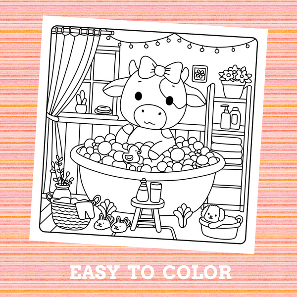 Printable Cozy Cow and Friends by Griloo - Pack of 3